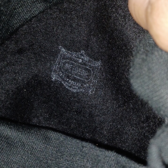 Henry Pollack Melosoie Black Wool Dress Hat Vintage, cloth stretch ear cover